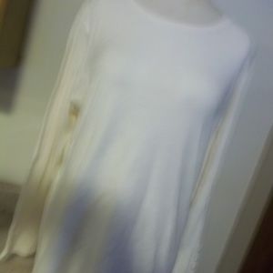 NWT JM COLLECTION CREWNECK SWEATER EGGSHELL SZ XL
